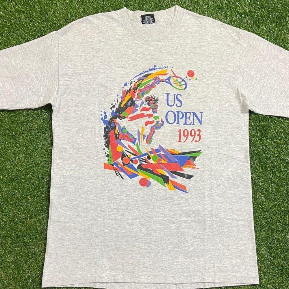 Us Open T Usa New York 1993 Serena Williams Agassi Tennis Shirt Swea